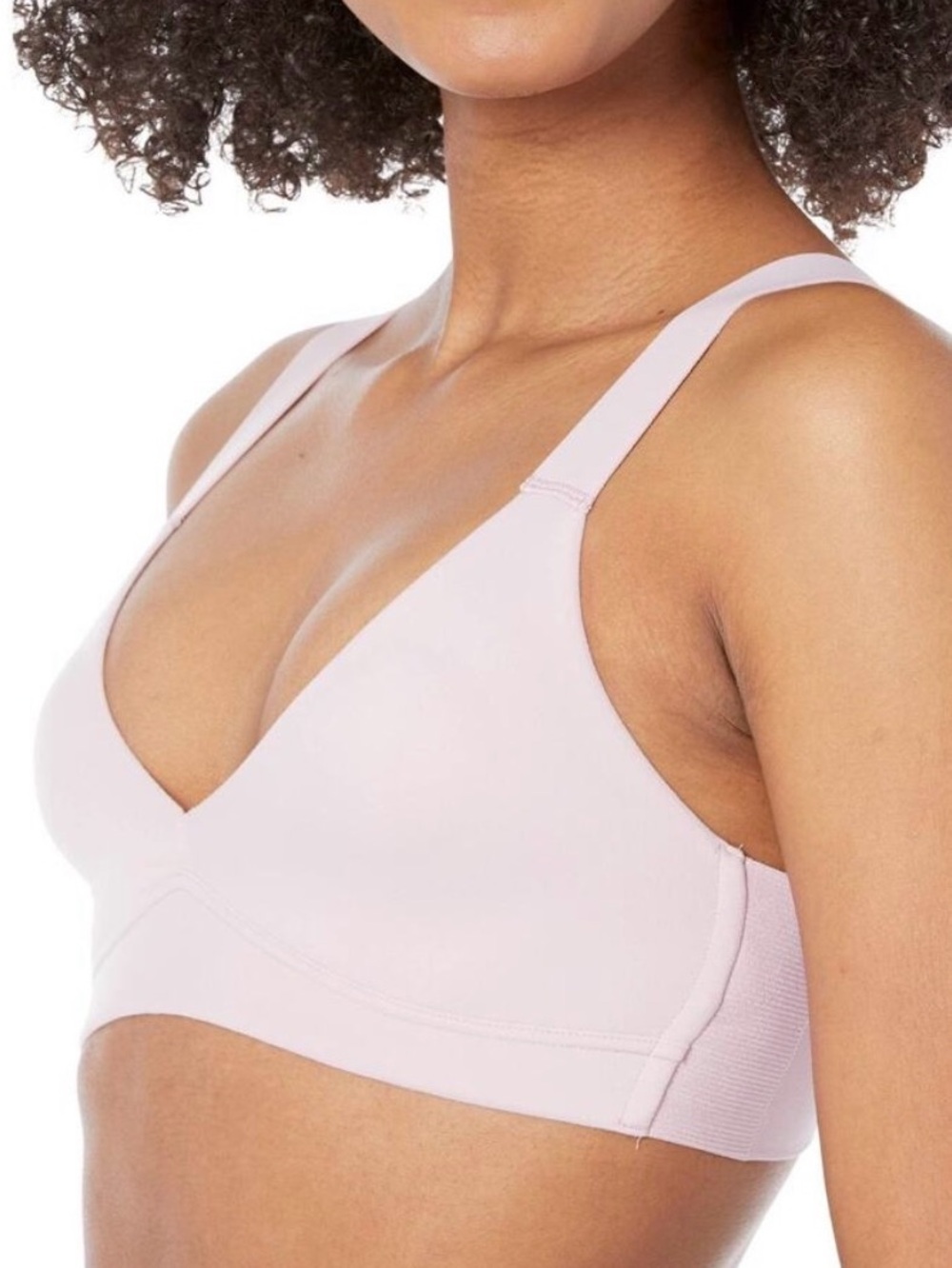 SPANX Bra-llelujah!® Unlined Bralette lavender purple large EUC J